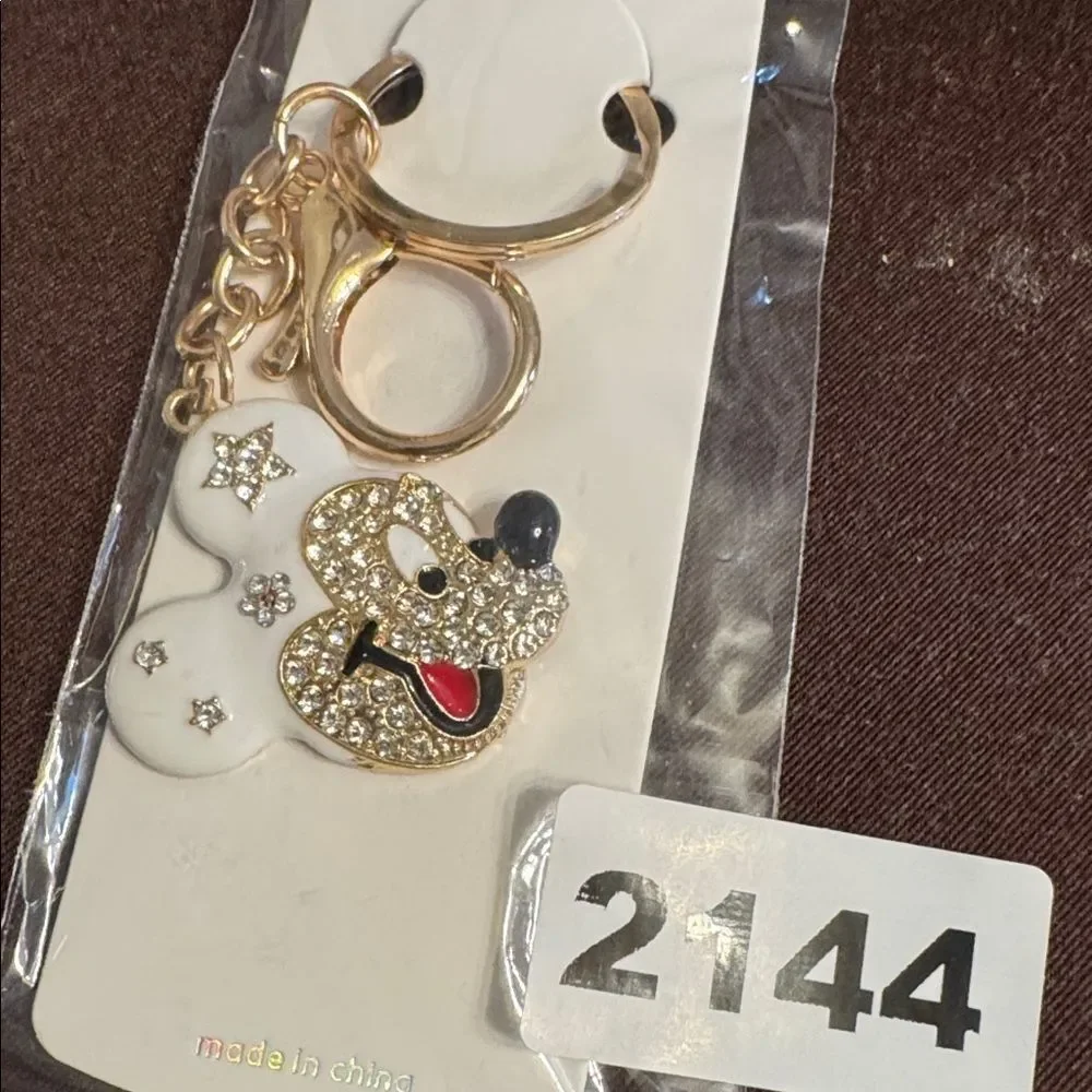 2144 Micky Mouse Key Ring, Bag Charm